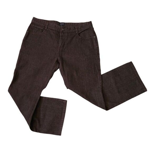 Vintage Southpole Jeans Mens Size 42x32 Brown Y2K Wide Leg Baggy Skater - Picture 2 of 7